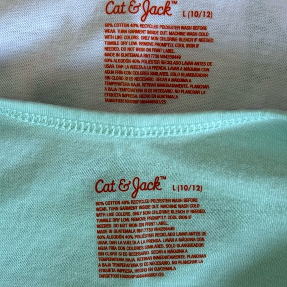 NWT Girls 10/12 Tank Tops & Denim Jeans Shorts Sets Outfits Art Class Cat & Jack - Picture 5 of 5